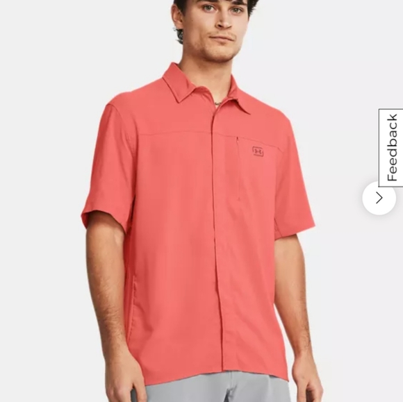 Under Armour Other - Men's Under Armour Fish Pro Hybrid Woven Short Sleeve